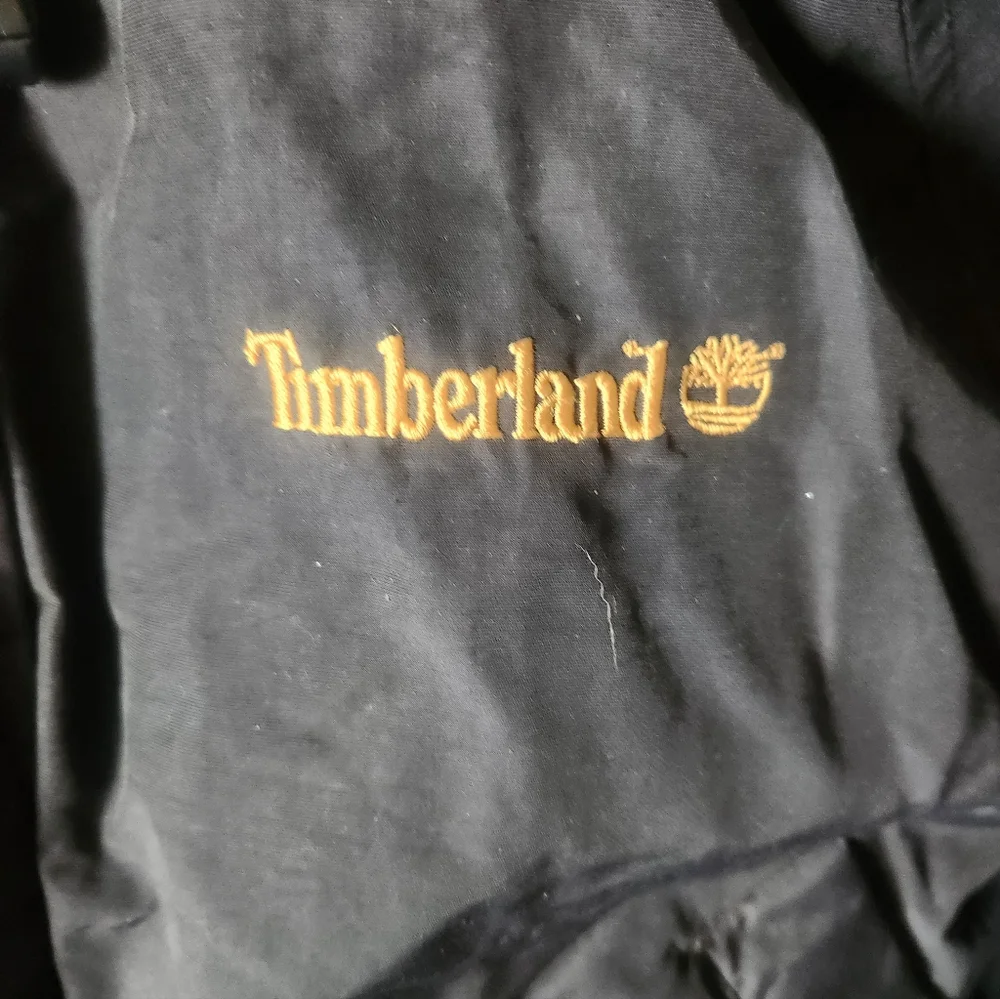 Timberland Navy Winter Puffer Jacket Mens large